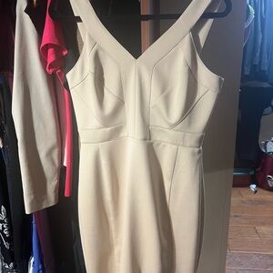 Prince Strapless Cream Dress